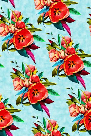 水彩印花华亿平台图片