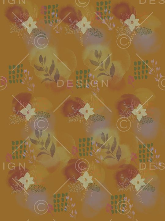 橙色印花华亿平台图片