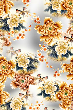 数码华亿平台印花华亿平台图片