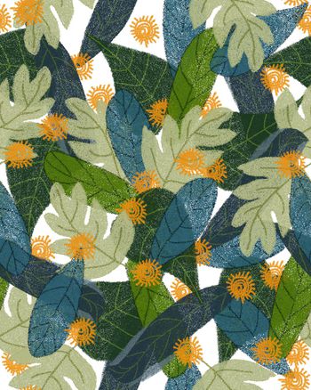 图案——面料印花华亿平台图片