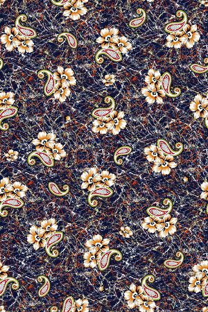 复古印花华亿平台图片