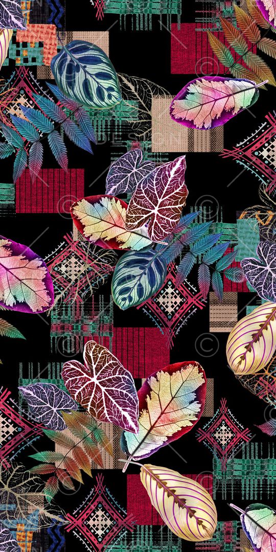 几何印花华亿平台图片