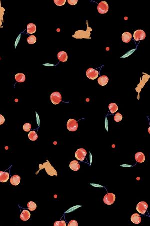 水果印花华亿平台图片