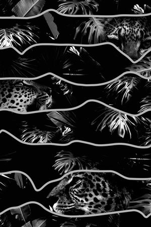 绿植树叶印花华亿平台图片