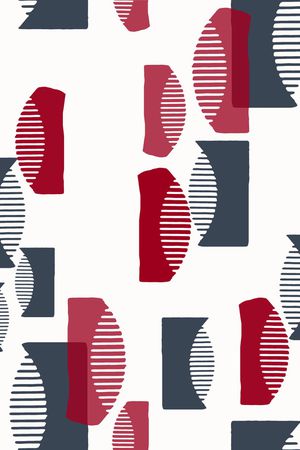 几何印花华亿平台图片