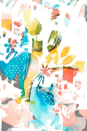 几何印花华亿平台图片