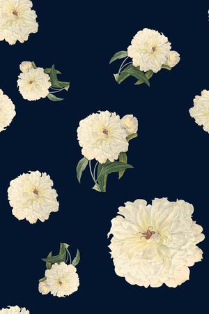 白花印花华亿平台图片