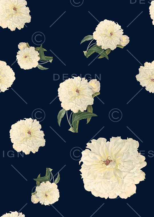 白花印花华亿平台图片