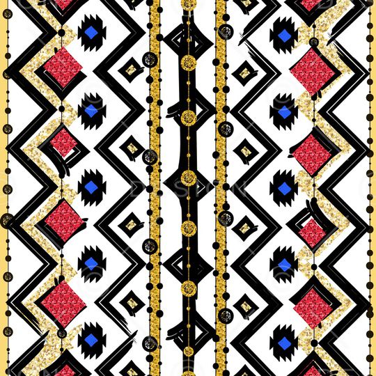 几何印花华亿平台图片