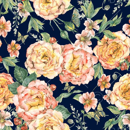 水彩印花华亿平台图片