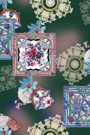 数码华亿平台印花华亿平台图片