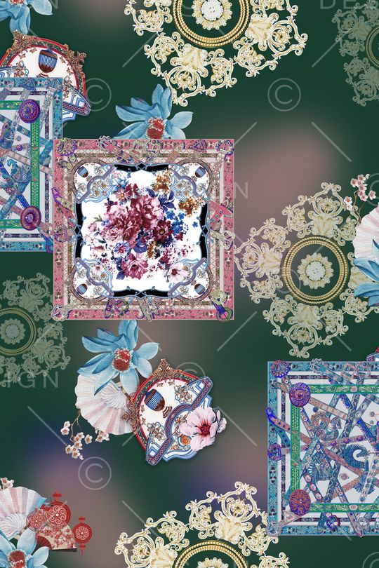 数码华亿平台印花华亿平台图片