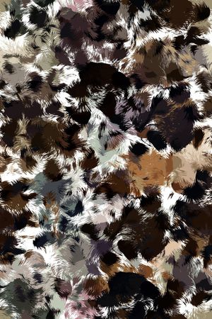 豹纹印花华亿平台图片