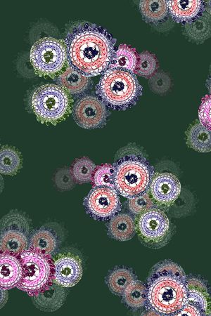 羽毛印花华亿平台图片