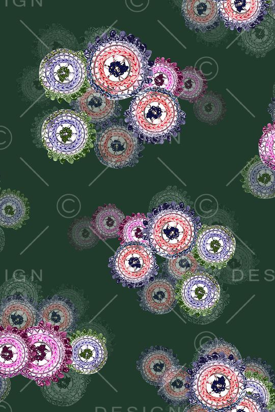 羽毛印花华亿平台图片