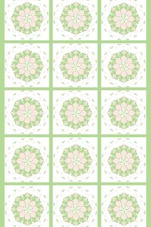 清爽底花卉印花华亿平台图片