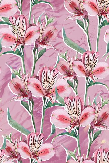 植物花草印花华亿平台图片