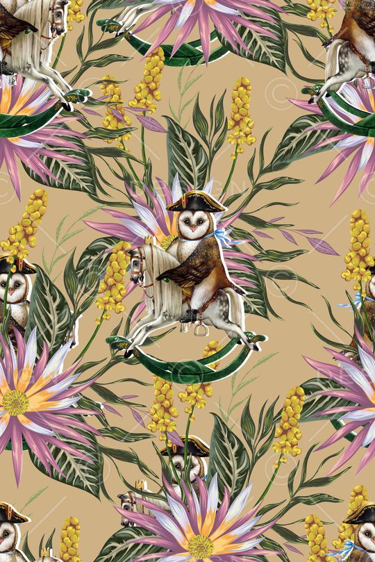 植物花草印花华亿平台图片