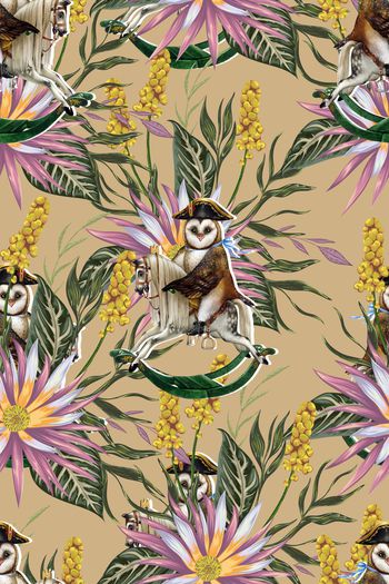 植物花草印花华亿平台图片