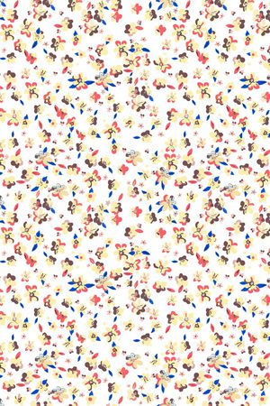 白底花印花华亿平台图片