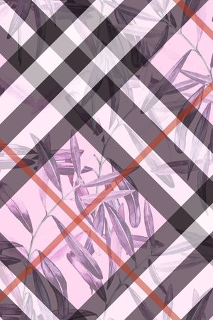 格子印花华亿平台图片