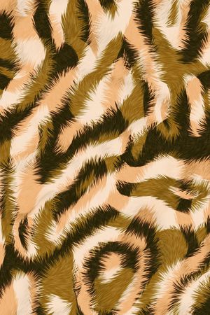 豹纹印花华亿平台图片