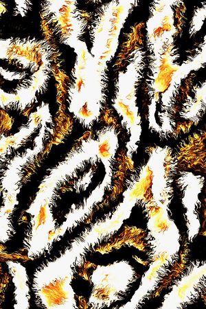 豹纹印花华亿平台图片