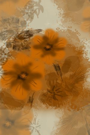 水墨风印花华亿平台图片