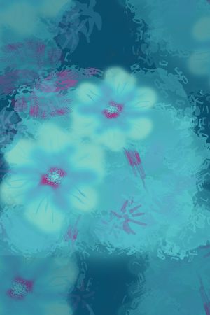 水墨风印花华亿平台图片