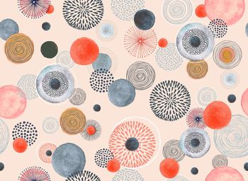 连衣裙印花华亿平台图片