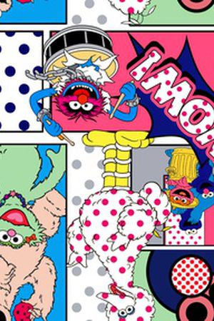 卡通人物印花华亿平台图片