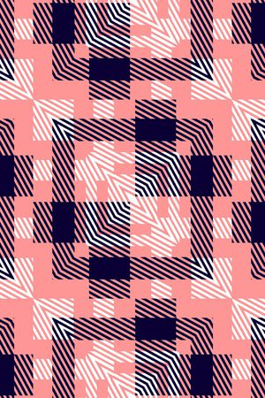 格子系列印花华亿平台图片