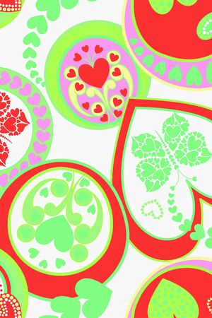 爱心世界印花华亿平台图片