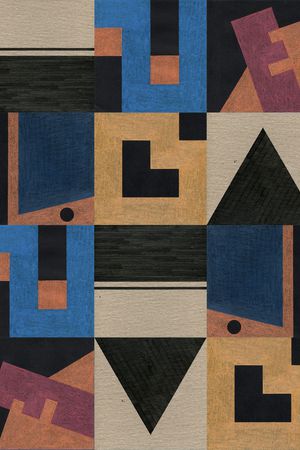 几何印花华亿平台图片