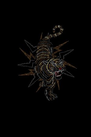 动物花卉印花华亿平台图片