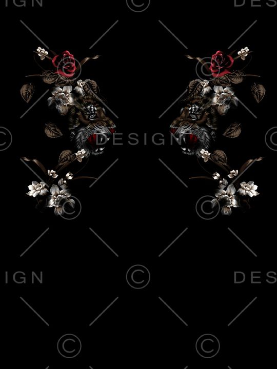 定位花印花华亿平台图片