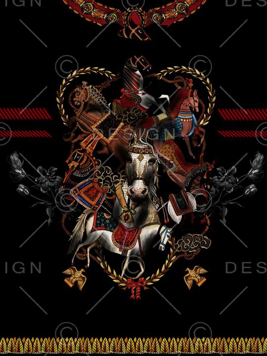 定位花印花华亿平台图片