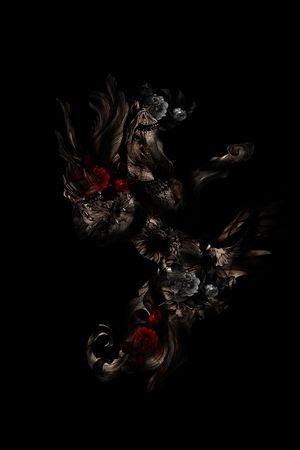 定位花印花华亿平台图片