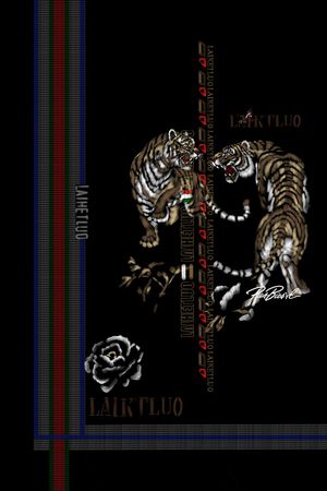 格子印花华亿平台图片