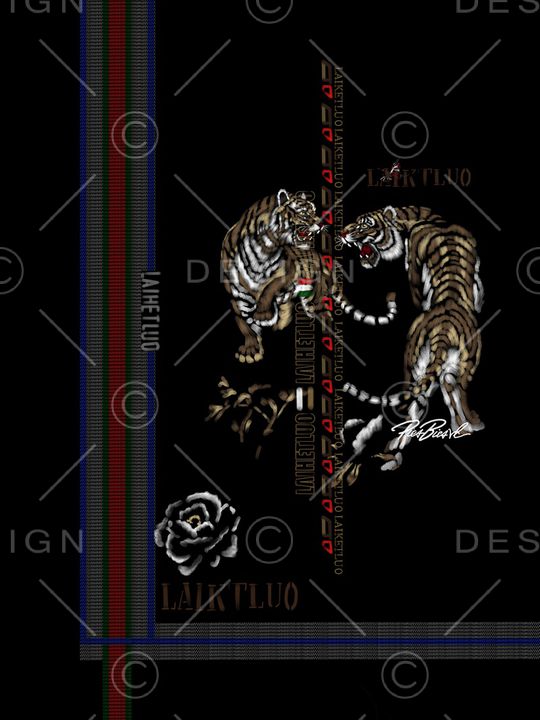 格子印花华亿平台图片