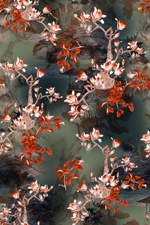 香云纱印花华亿平台图片