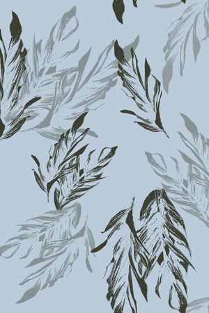 水墨风印花华亿平台图片