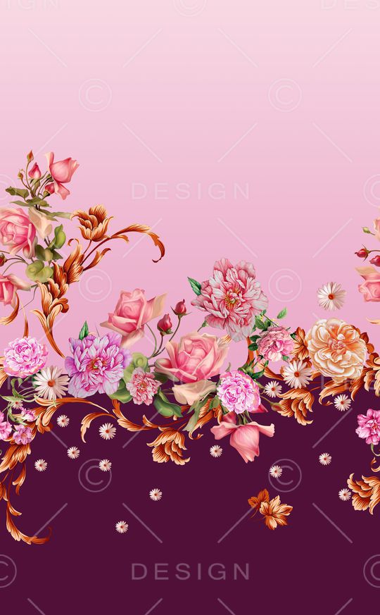 定位花印花华亿平台图片