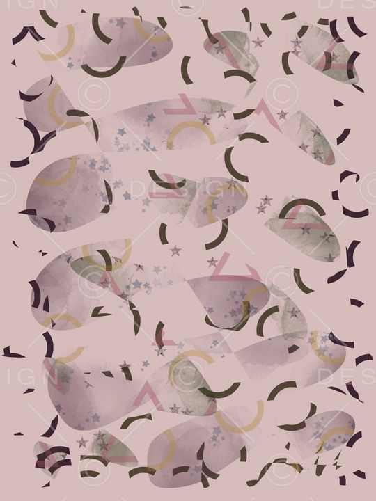 几何印花华亿平台图片