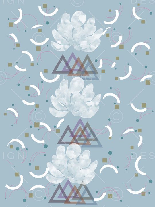 几何印花华亿平台图片