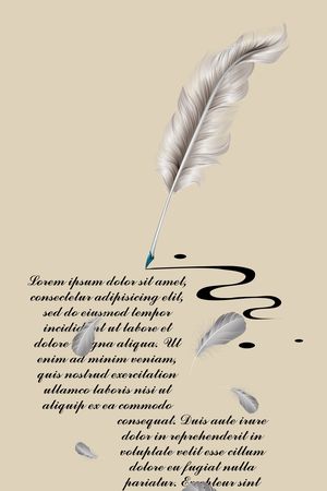 羽毛印花华亿平台图片