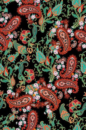 复古印花华亿平台图片