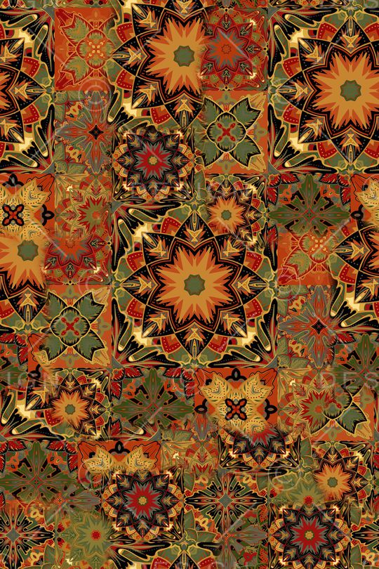 复古印花华亿平台图片