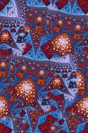 复古印花华亿平台图片