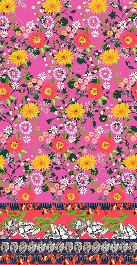 定位花印花华亿平台图片